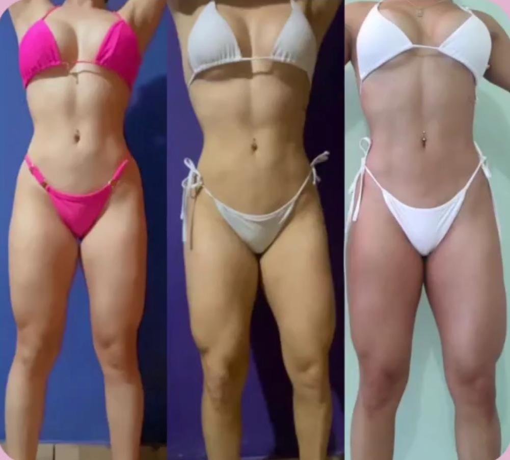 Antes e depois — resultado de aluno