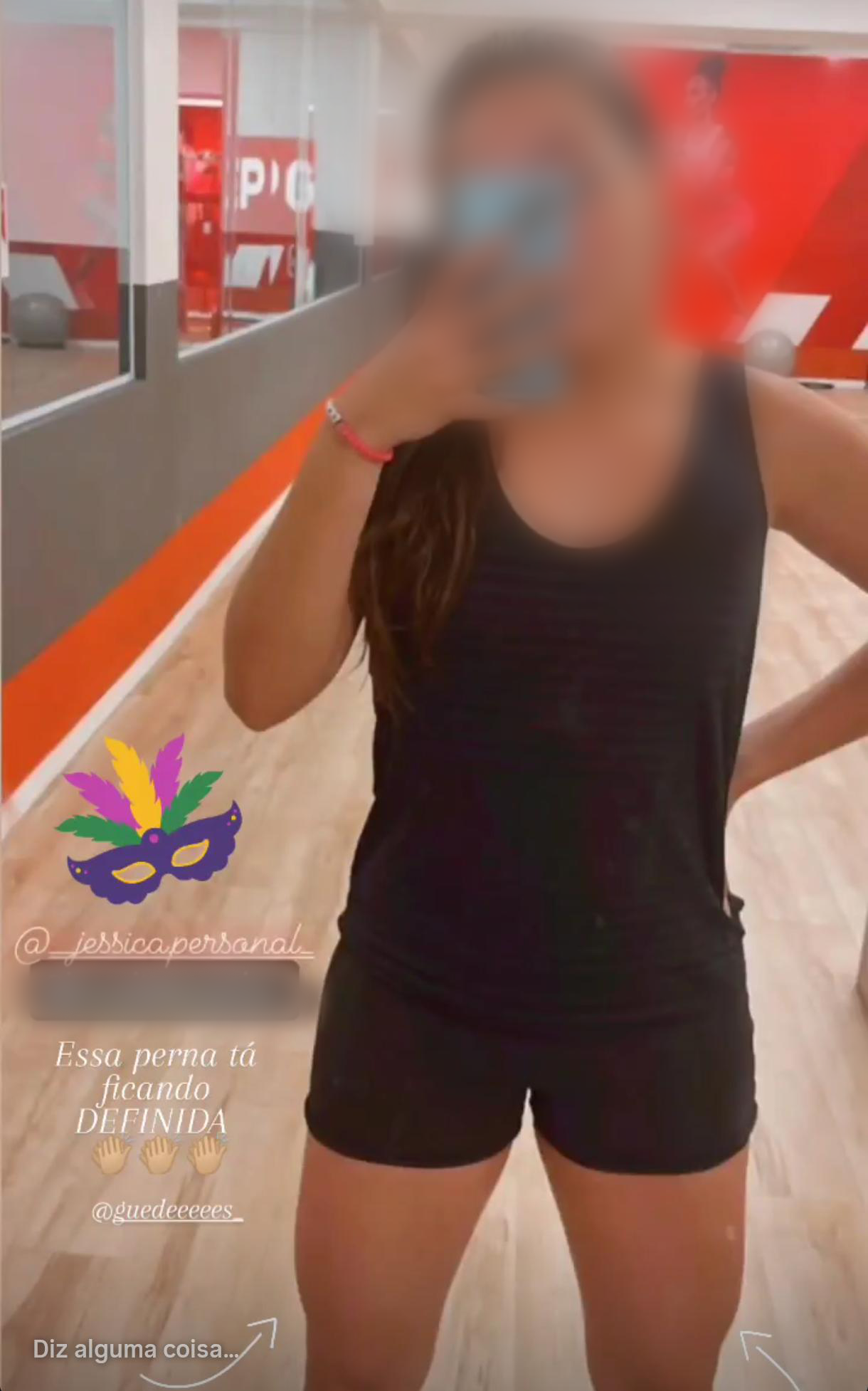 Antes e depois — resultado de aluno